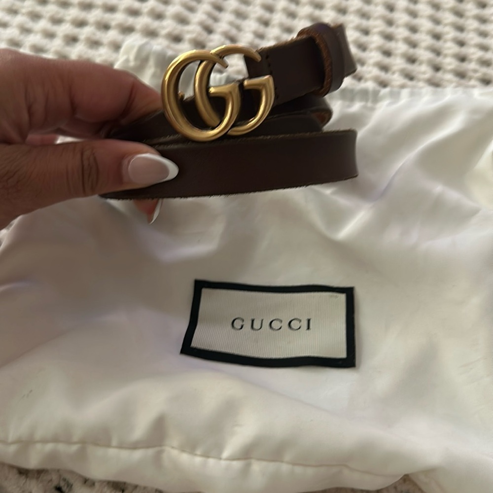 Gucci Women’s Belt Chocolate Brown
